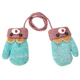 Hanging Neck Mitten Gloves